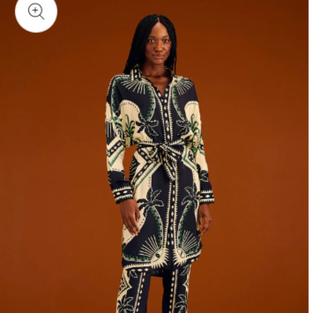 Mystic Scarf Lenzing™ Ecovero™ Viscose Shirtdress